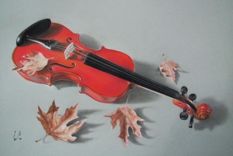 آموزش نقاشی رنگ روغن